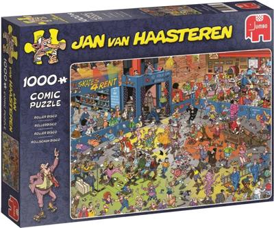 Jan van Haasteren ‚Äì Rollerdisco Puzzel 1000 Stukjes