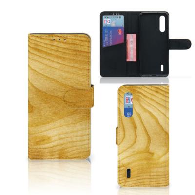 Xiaomi Mi 9 Lite | Book Style Case | Licht Hout