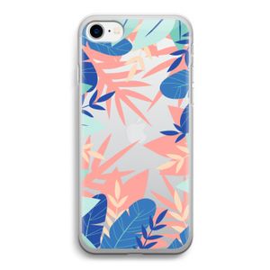 Tropisch: iPhone SE 2020 Transparant Hoesje