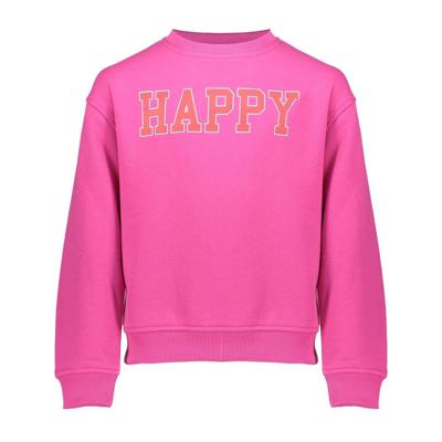 Geisha winter sweater meisjes - roze - happy
