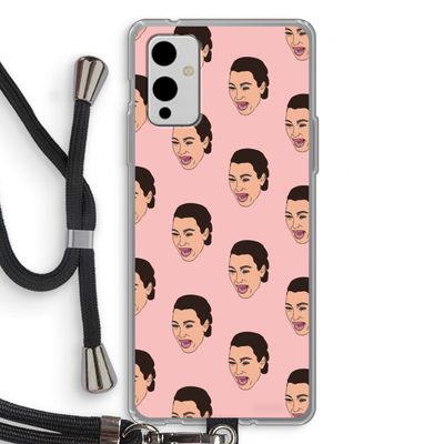 Ugly Cry Call: OnePlus 9 Transparant Hoesje met koord