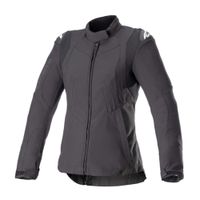 ALPINESTARS Stella Alya Sport Waterproof Jacket, Textiel motorjas dames, Zwart-Zwart - thumbnail