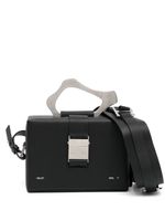 HELIOT EMIL sac à main en cuir lisse - Noir