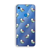 Vogeltjes: Huawei Y6s Transparant Hoesje