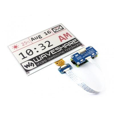 Waveshare 7 5 inch 640x384 E-ink display HAT voor framboos Pi drie kleuren SPI-interface