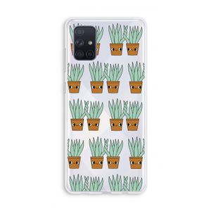 Sansevieria: Galaxy A71 Transparant Hoesje