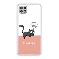 GSM poes: Samsung Galaxy A22 4G Transparant Hoesje