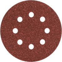 Bosch Accessoires schuurblad ø125mm | g60 | wp | 8 gaten | velc | 5 stuks - 2609256a23