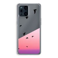 Fly away: Oppo Find X3 Pro Transparant Hoesje