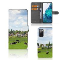 Samsung Galaxy S20 FE | Telefoonhoesje | Met pasjeshouder | Koeien