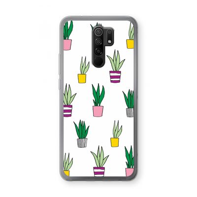 Sanseveria: Xiaomi Redmi 9 Transparant Hoesje