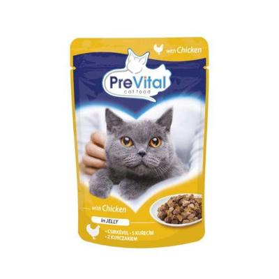 PREVITAL Chicken in jelly - nat kattenvoer - 100g