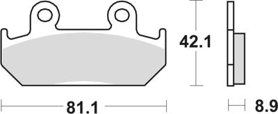 TRW remblokken "mcb 562