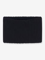 Snood van tricot met fleecevoering voor kinderen PETIT BATEAU marineblauw