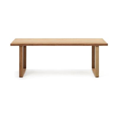 Kave Home Canadell tuintafel 220x100 cm teakhout