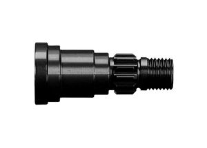 Stub axle, aluminum (black-anodized) (1) (TRX-7768A)