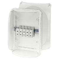Hensel DK 5055 G Aftakkast (l x b x h) 122 x 355 x 255 mm Grijs-wit (RAL 7035) IP66 1 stuk(s)