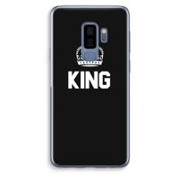 King zwart: Samsung Galaxy S9 Plus Transparant Hoesje