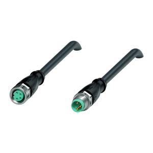 Pepperl+Fuchs 70135628 Sensor/actuator connector, geassembleerd Aantal polen (sensoren): 4, 3 1.2 m 1 stuk(s)