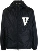 Valentino Garavani veste à patch logo - Bleu - thumbnail