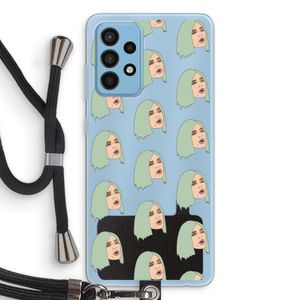 King Kylie: Samsung Galaxy A52 Transparant Hoesje met koord