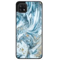 Samsung Galaxy A22 5G hoesje - Marble sea Samsung Galaxy A22 5G hoesje - Marble sea