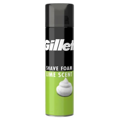 Gillette Gillette Shave Foam Limette 200ml Gillette Gillette Shave Foam Limette 200ml