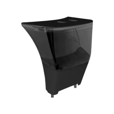 LitterHopper with bonnet black - Automatic litter refill system for Litter-Robot 4