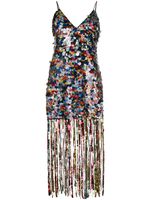 Marco De Vincenzo robe brodée de sequins - Multicolore