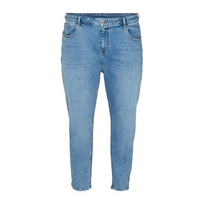Zizzi cropped mom jeans JTULLA light denim Zizzi cropped mom jeans JTULLA light denim