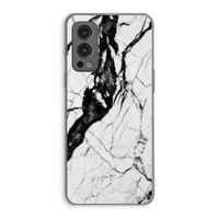 Witte marmer 2: OnePlus Nord 2 5G Transparant Hoesje