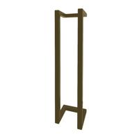 Handdoekenrek Industrieel BWS | 60x12.5x12.5 cm | Mat Metallic Brown Boss & Wessing