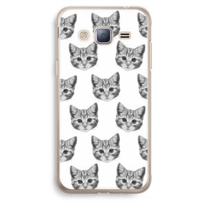 Kitten: Samsung Galaxy J3 (2016) Transparant Hoesje