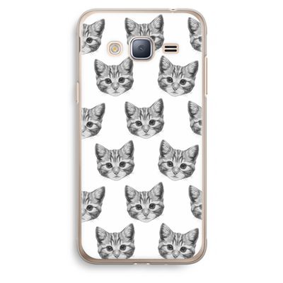 Kitten: Samsung Galaxy J3 (2016) Transparant Hoesje