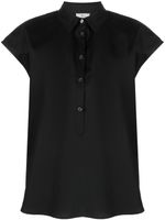 Woolrich chemise en coton à mancherons - Noir