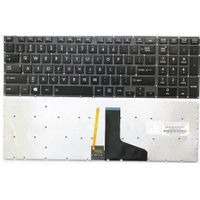 Notebook keyboard for Toshiba Satellite P50 P50-A P50-B P55 P55-A backlit - thumbnail