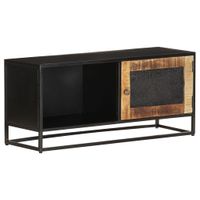 Tv-meubel 90x30x40 cm ruw mangohout - thumbnail
