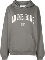 ANINE BING hoodie Harvey en coton peigné - Gris