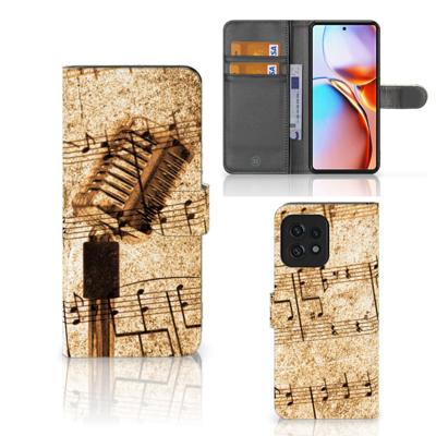 Motorola Edge 40 Pro | Telefoonhoesje met foto | Bladmuziek
