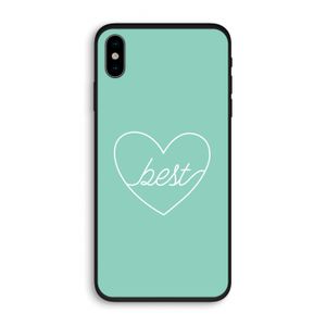 Best heart pastel: iPhone X Biologisch afbreekbaar hoesje