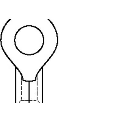 Molex 19069-0038 Ringkabelschoen 1 stuk(s) Tape on Full reel