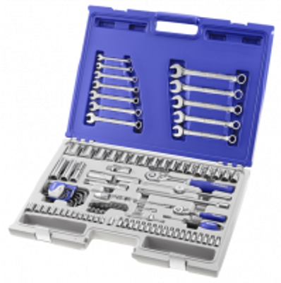 Expert by Facom doppen, sleutels en hulpstukken 1/4" - 1/2" | 101-delig | in koffer | E032911 - E032911