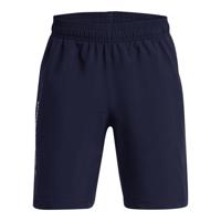 Under Armour Woven Wordmark Trainingsbroekje Kids Donkerblauw Wit