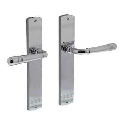 Intersteel Deurklink Helena op schild blind chroom Intersteel Deurklink Helena op schild blind chroom