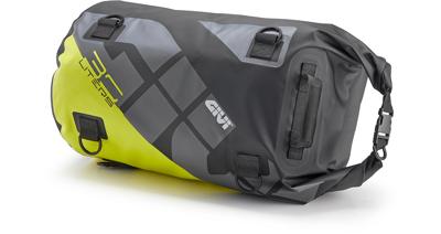 GIVI Cilindertas 30l, Zadel- en pakdragertassen voor op de moto, Zwart-Geel EA114GYB