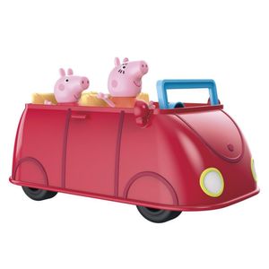 Peppa Pig speelgoedauto Peppa's Rode Auto 28 cm rood 3-delig