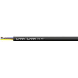 Helukabel HELUPOWER® 1000 RV-K Aansluitkabel 5 G 2.50 mm² Zwart 11003828-1000 1000 m