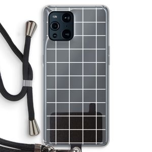 Rooster 2: Oppo Find X3 Transparant Hoesje met koord