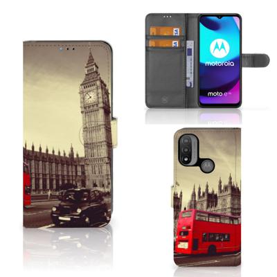 Motorola Moto E20 | E30 | E40 | Flip Cover | Londen