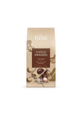Vivani Choco dragees cashew bio
